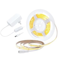 Solight LED COB pásek sada +AD 5m 800lm/m 6000K