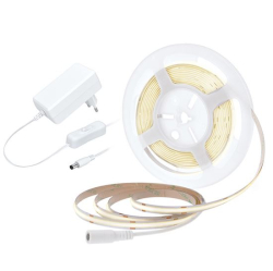 Solight LED COB pásek sada +AD 5m 800lm/m 4000K