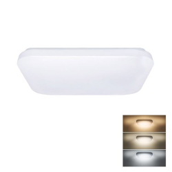 Solight LED stropní světlo Plain, 3CCT, 24W 1920lm